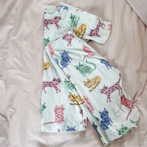Tea Collection Cat Sleeveless Pajama Set